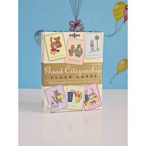 Eeboo Good Citizenship Flash Cards, Learning Cards